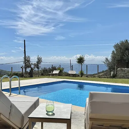 Michael Private Villa, Private Swimming Pool, Garden, Panoramic Sunset * Triopetra